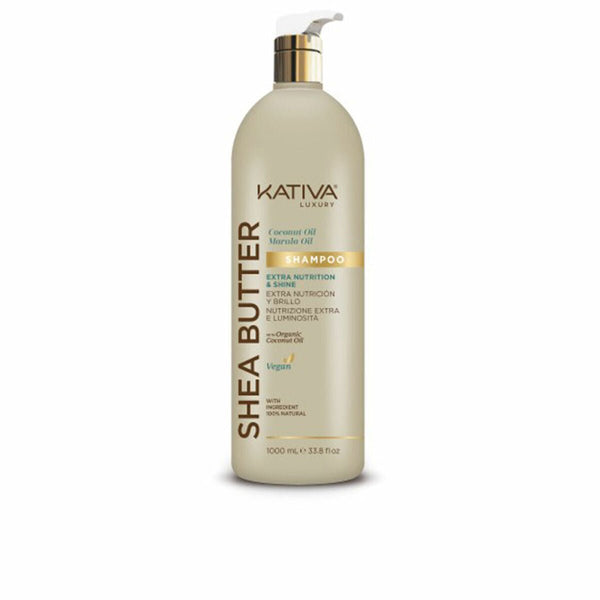 Shampoo Kativa Shea Butter 1 L - Cosmova