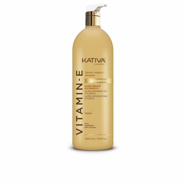 Shampoo Kativa Vitamina E 1 L - Cosmova