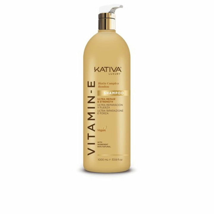 Shampoo Kativa Vitamina E 1 L - Cosmova