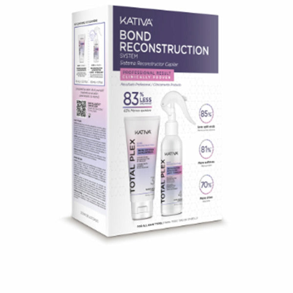 Hair Dressing Set Kativa Kativa Total Plex Kit 2 Pieces - Cosmova