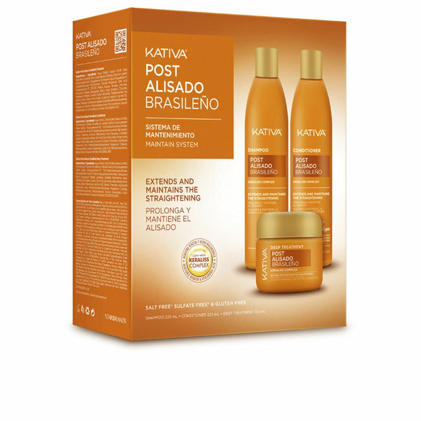 Hair Straightening Treatment Kativa KERATIN EXPRESS 2 Pieces - Cosmova