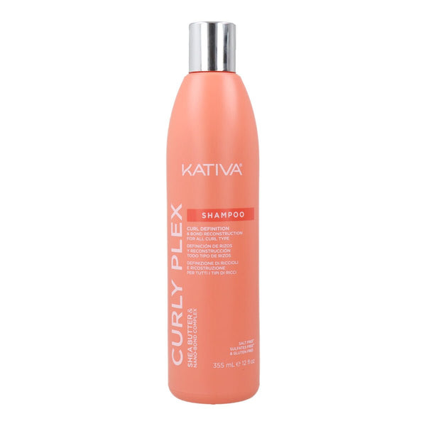 Shampoo for Curly Hair Kativa Curly Plex 355 ml - Cosmova