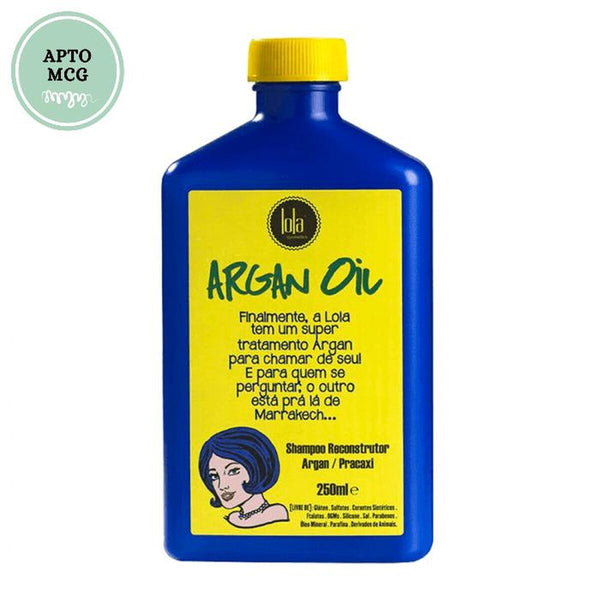 Restorative Shampoo Lola Cosmetics Argan Oil 250 ml-0