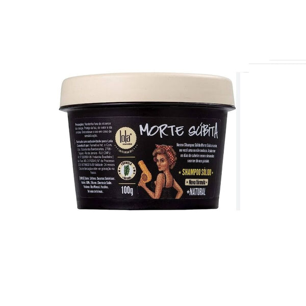 Shampoo Bar Lola Cosmetics Morte Súbita 100 g - Cosmova