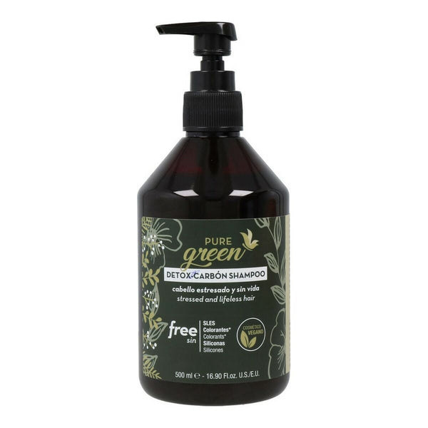 Shampoo Pure Green Detox Carbon (500 ml)-0