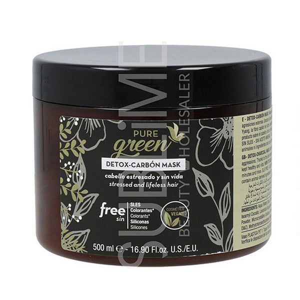 Hair Mask Pure Green Detox Carbon (500 ml) - Cosmova