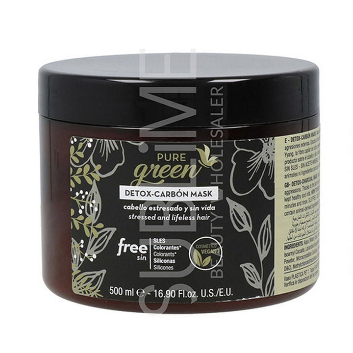 Hair Mask Pure Green Detox Carbon (500 ml) - Cosmova