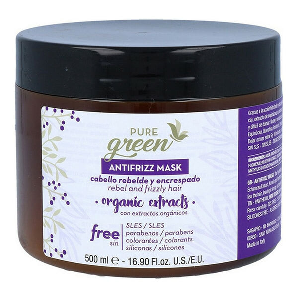 Hair Mask Pure Green Antifrizz - Cosmova