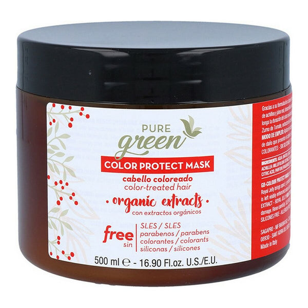 Hair Mask Color Protect Pure Green Green Color (500 ml)-0