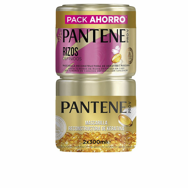 Hair Mask Pantene Curly hair 2 x 300 ml - Cosmova