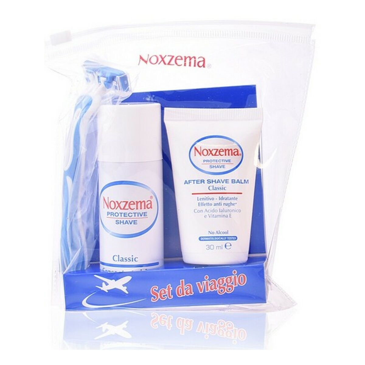 Men's Cosmetics Set Noxzema Protective Shave Classic (3 pcs) 3 Pieces-0