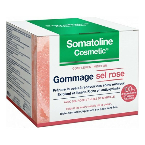 Body Exfoliator Pink Salt Somatoline (350 g)-0