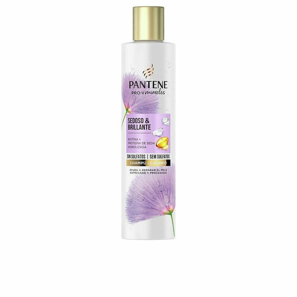 Shampoo Pantene Miracle Sedoso Brillante Silky finish 225 ml - Cosmova