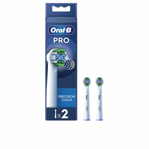 Replacement Head Oral - B PRECISION CLEAN 2 Units - Cosmova