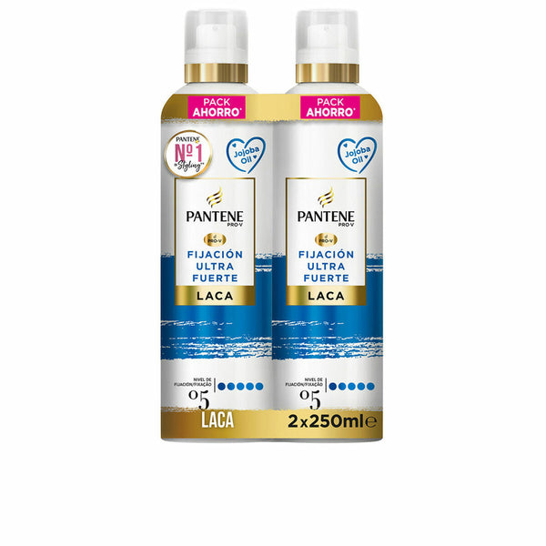 Hair Spray Pantene   2 x 250 ml Extra strong 250 ml-0