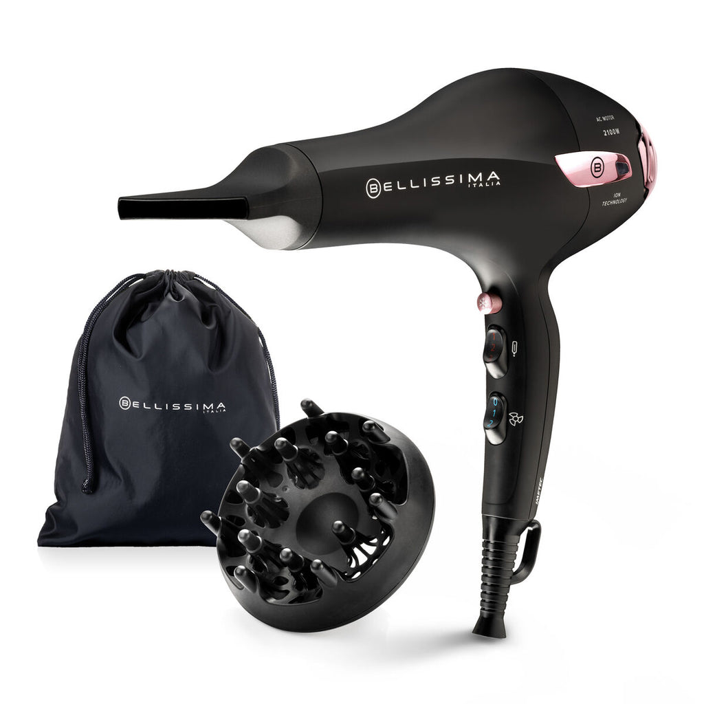 Hairdryer Bellissima 11858 2100 W Black / Rose Gold-2