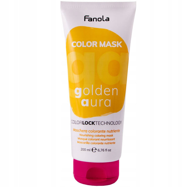 Colour pigment mask Fanola 200 ml Golden Aura - Cosmova