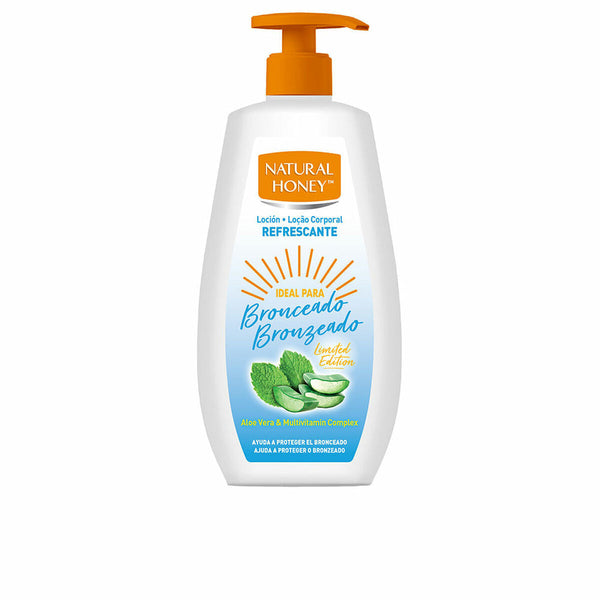 Hydrating Bronzing Body Lotion Natural Honey ALOE VERA BRONCEADO 360 ml-0