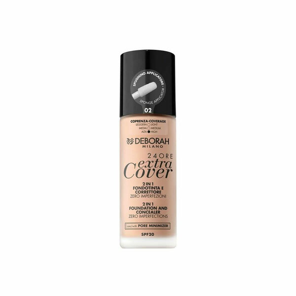 Crème Make-up Base 24 Ore Extra Cover Deborah 8009518333947-0