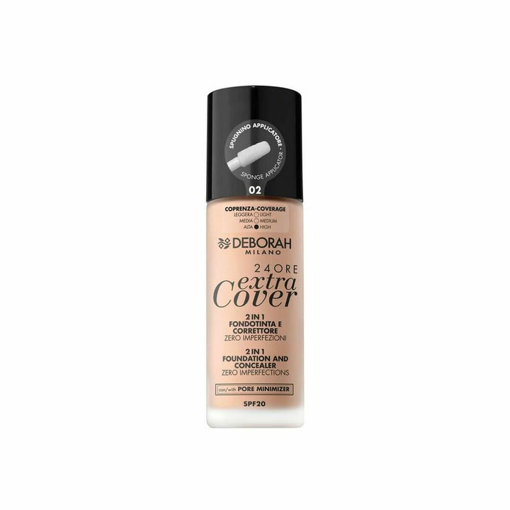 Crème Make-up Base 24 Ore Extra Cover Deborah 8009518333947-0
