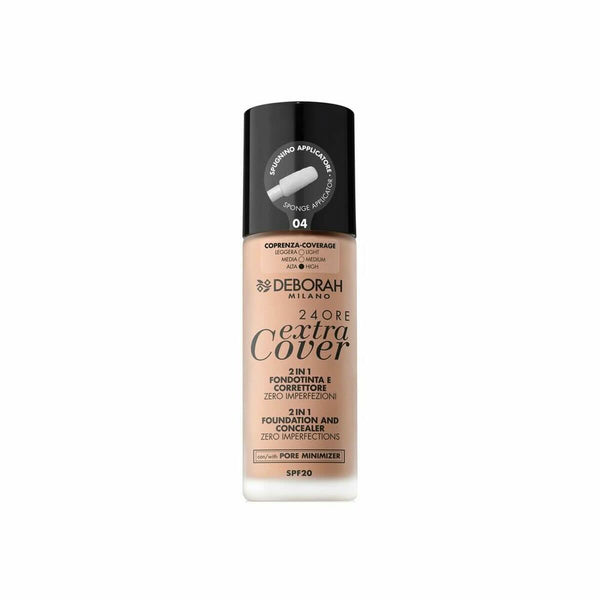 Crème Make-up Base 24 Ore Extra Cover Deborah 8009518334074-0