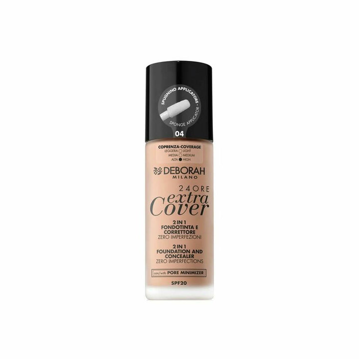 Crème Make-up Base 24 Ore Extra Cover Deborah 8009518334074-0