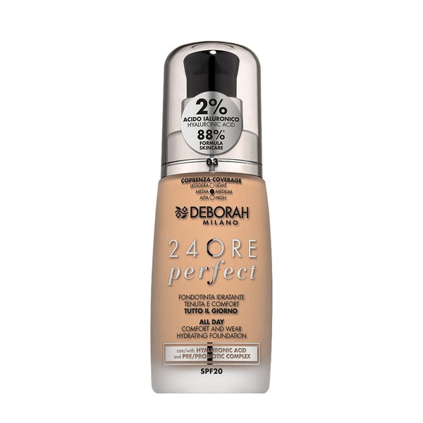 Crème Make-up Base Deborah 4ORE PERFECT Nº 3-0
