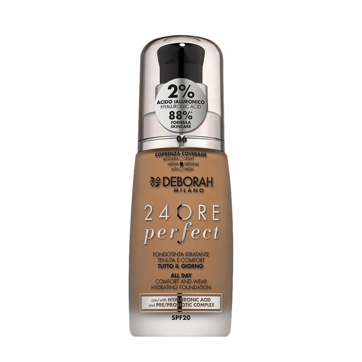 Crème Make-up Base Deborah 4ORE PERFECT Nº 6-0