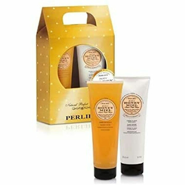 Unisex Cosmetic Set Perlier Honey (2 pcs) - Cosmova