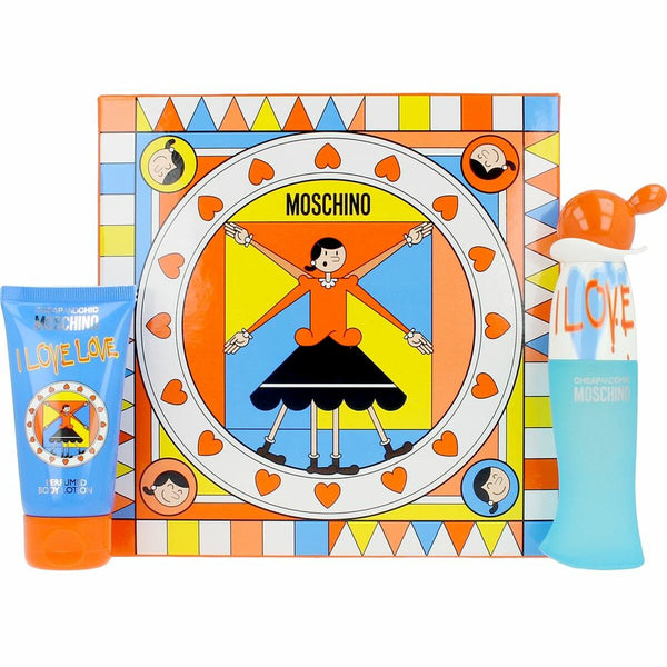 Women's Perfume Set Moschino Cheap and Chic I Love Love 2 Pieces - Cosmova
