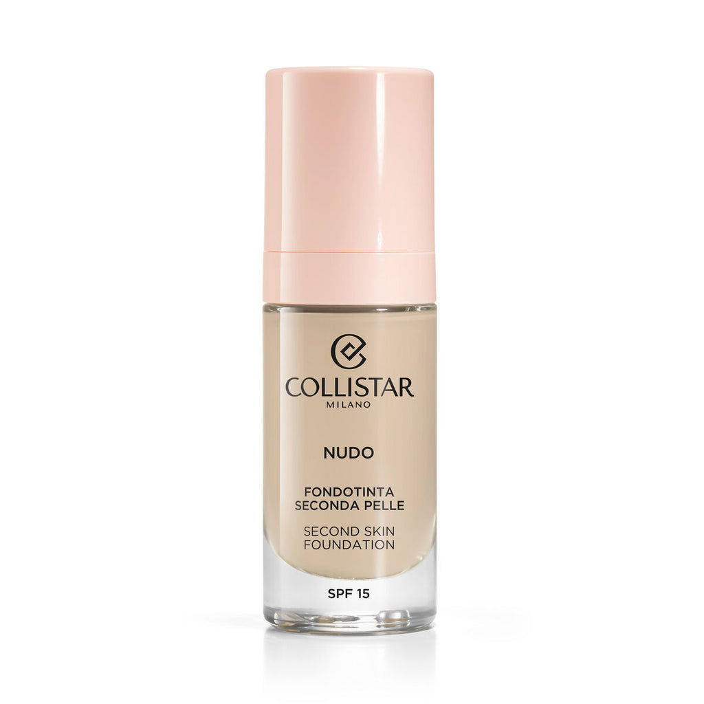 Fluid Foundation Make-up Collistar NUDO Nº 1N Avorio Spf 15 30 ml-0