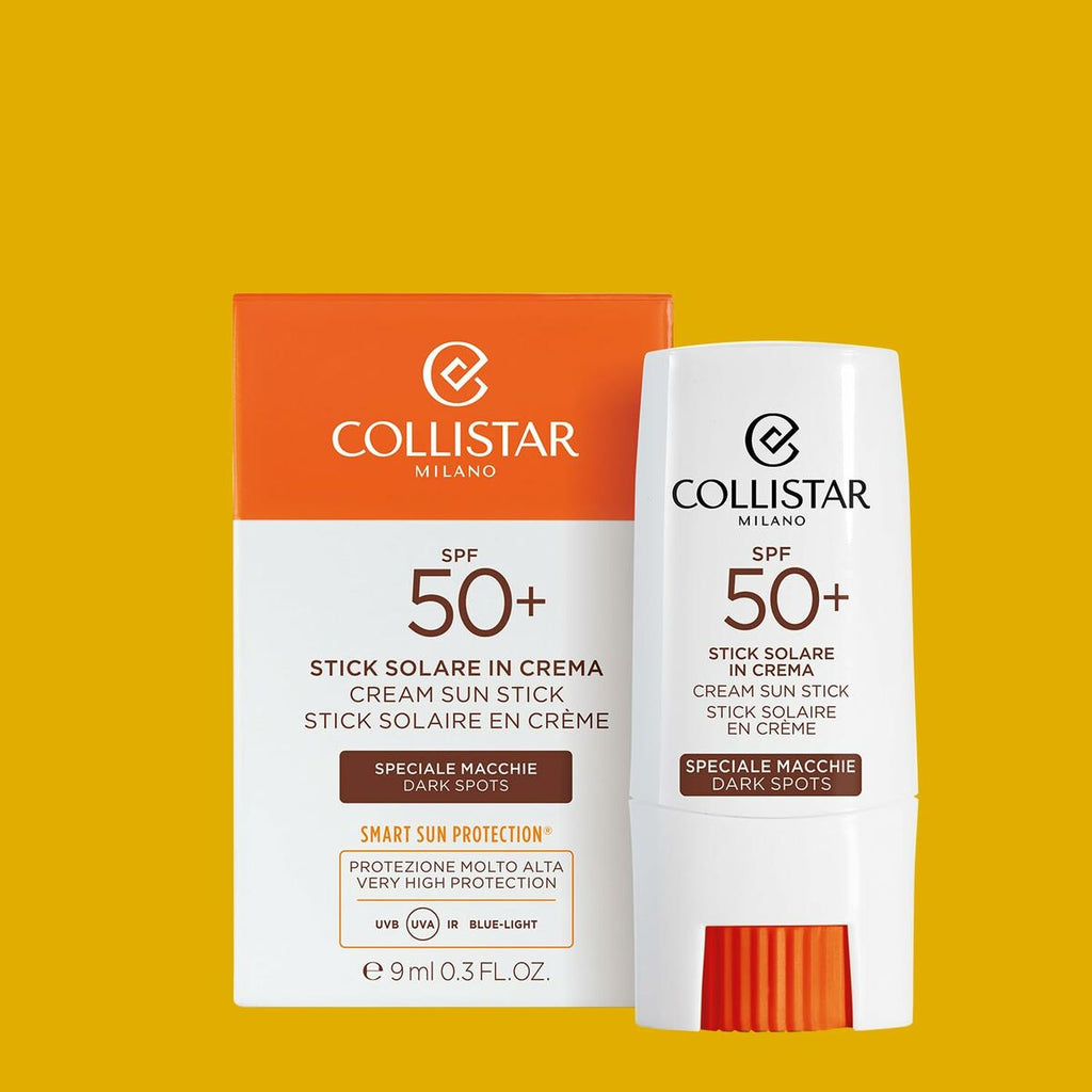 Facial Sun Cream Collistar PERFECT TANNING Spf 50 Spf 50+ 9 ml Anti-stain-1