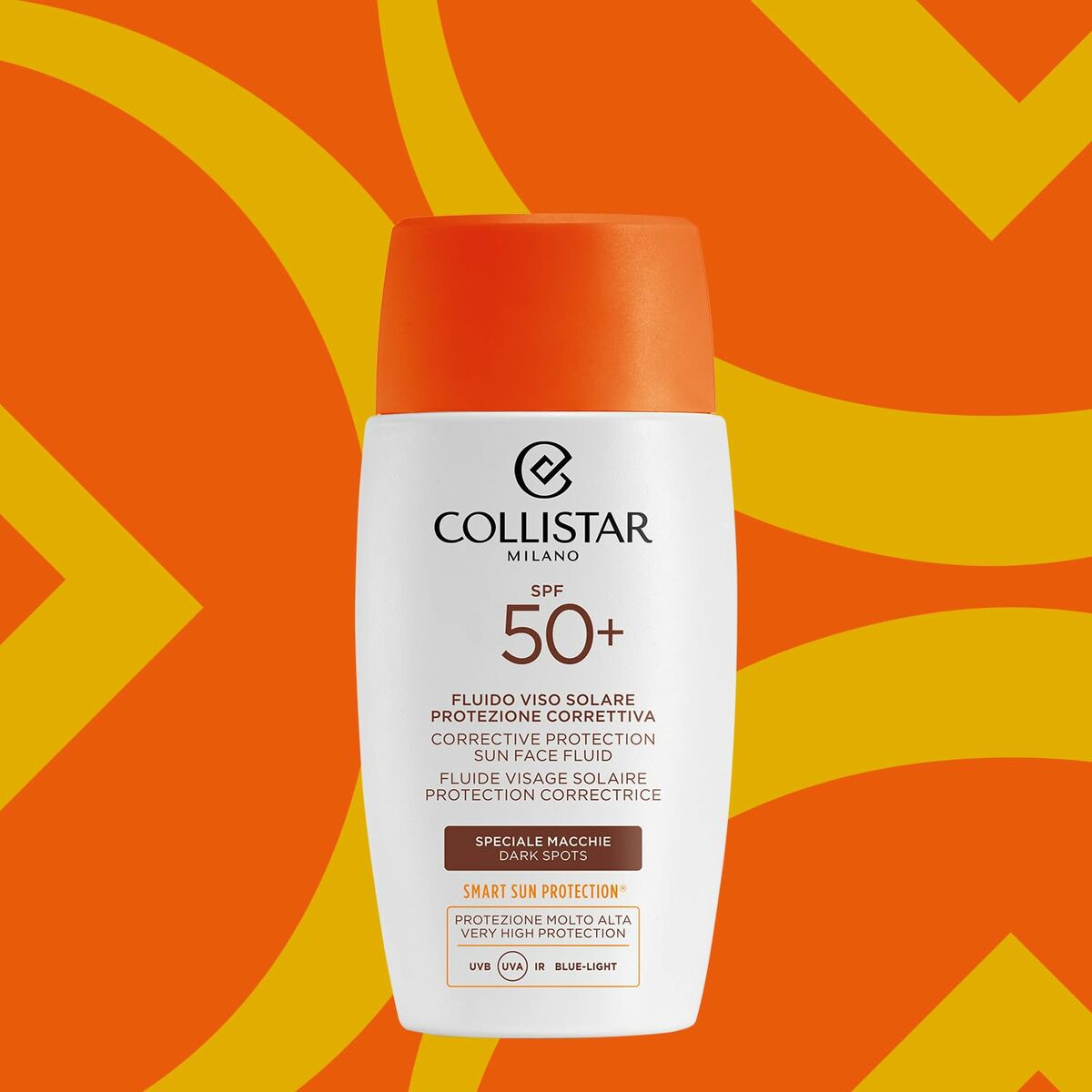 Facial Sun Cream Collistar PERFECT TANNING Spf 50 Spf 50+ 50 ml Anti-stain-2