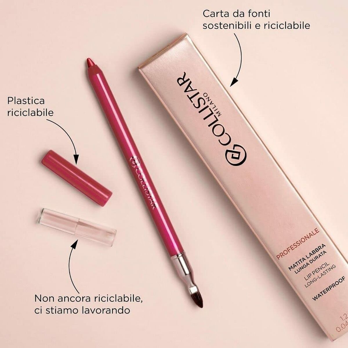 Lipstick Collistar Professionale Nº 113-Autumn Berry 3,5 ml-1