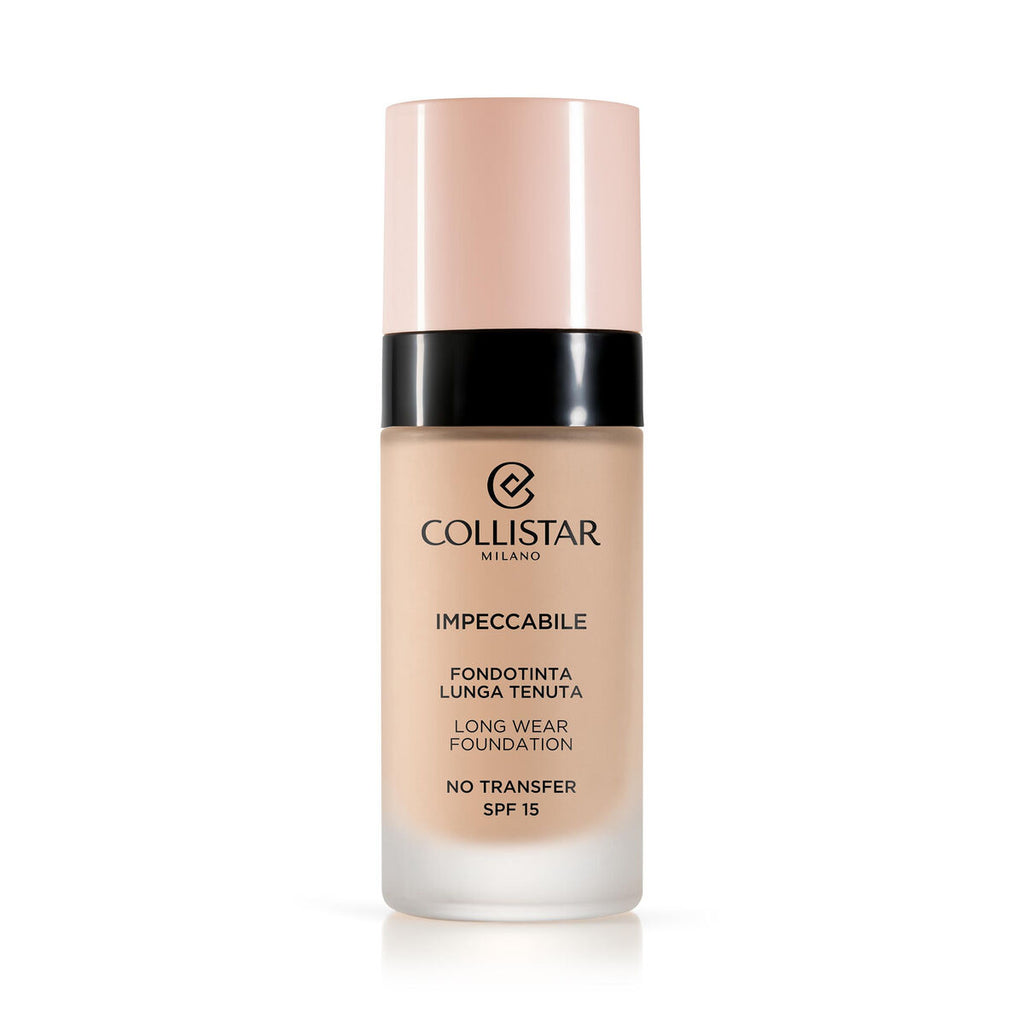 Liquid Make Up Base Collistar Impeccabile Nº 2R Long lasting-0