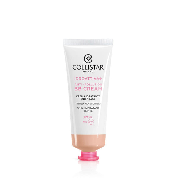 Hydrating Cream with Colour Collistar Iddroattiva+ Nº 1 Light Spf 30 50 ml Anti-pollution-0