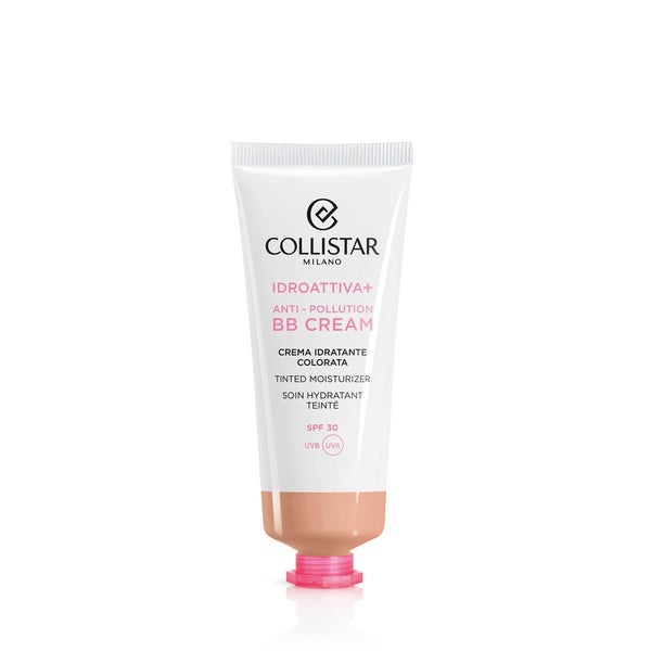 Hydrating Cream with Colour Collistar Iddroattiva+ Nº 2 Medium Spf 30 50 ml Anti-pollution-0