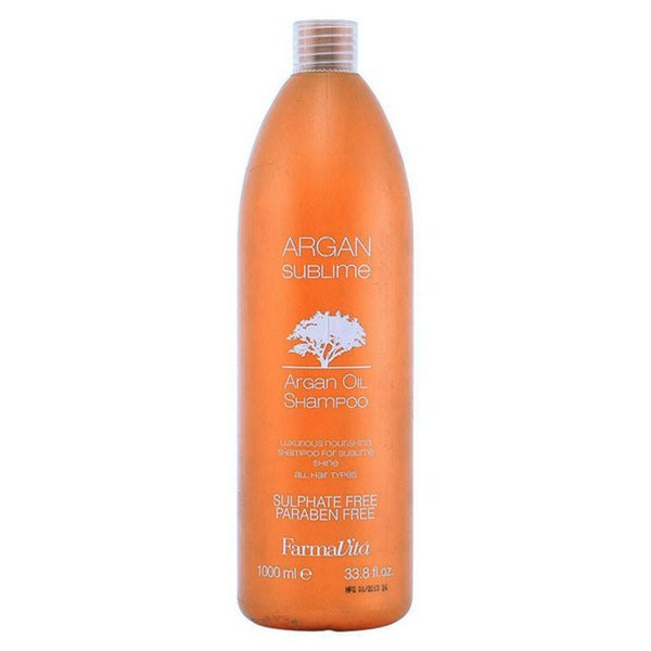Nourishing Shampoo Argan Sublime Farmavita 250 ml 1 L - Cosmova