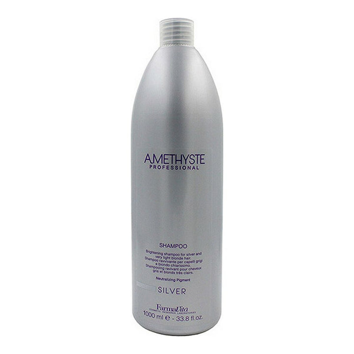 Shampoo for Blonde or Graying Hair Amethyste Silver Farmavita-1