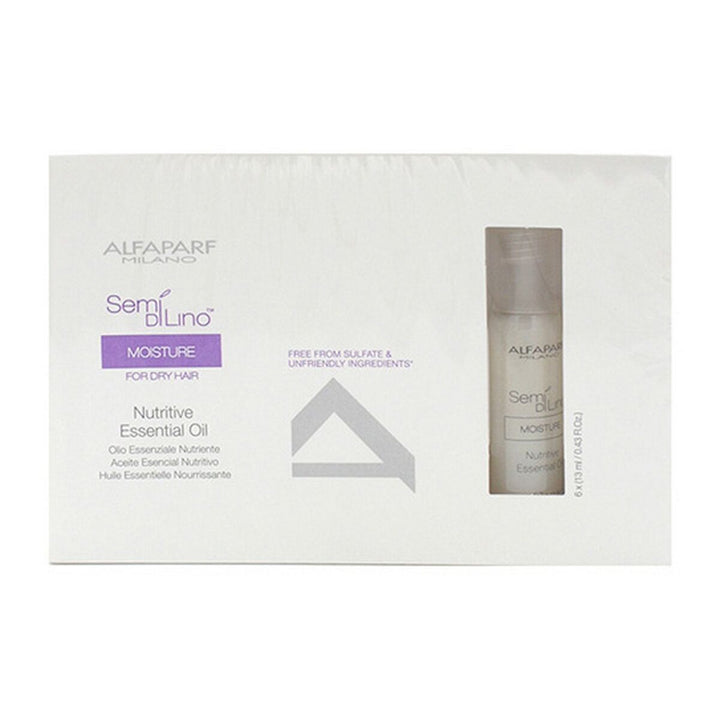 Moisturising Oil Alfaparf Milano Semi Di Lino (6 x 13 ml) - Cosmova