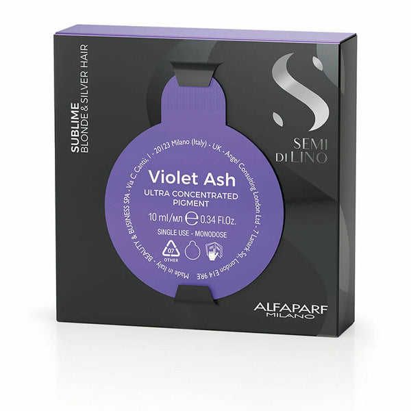 Protective Hair Treatment Alfaparf Milano Semi Di Lino Colour Neutralising 10 ml - Cosmova