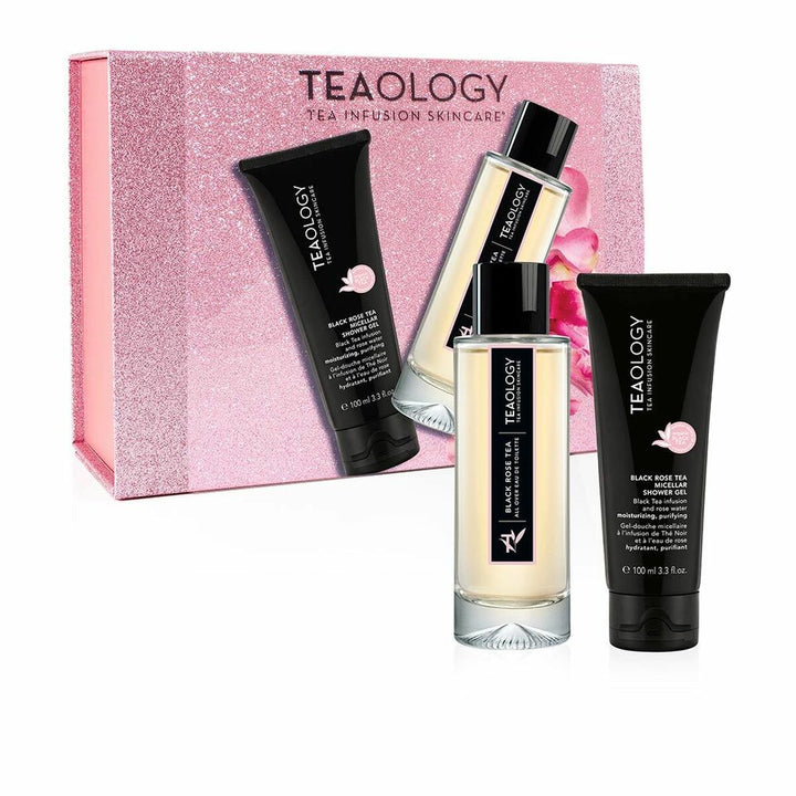 Women's Perfume Set Teaology Black Rose Tea EDT 2 Pieces - Cosmova