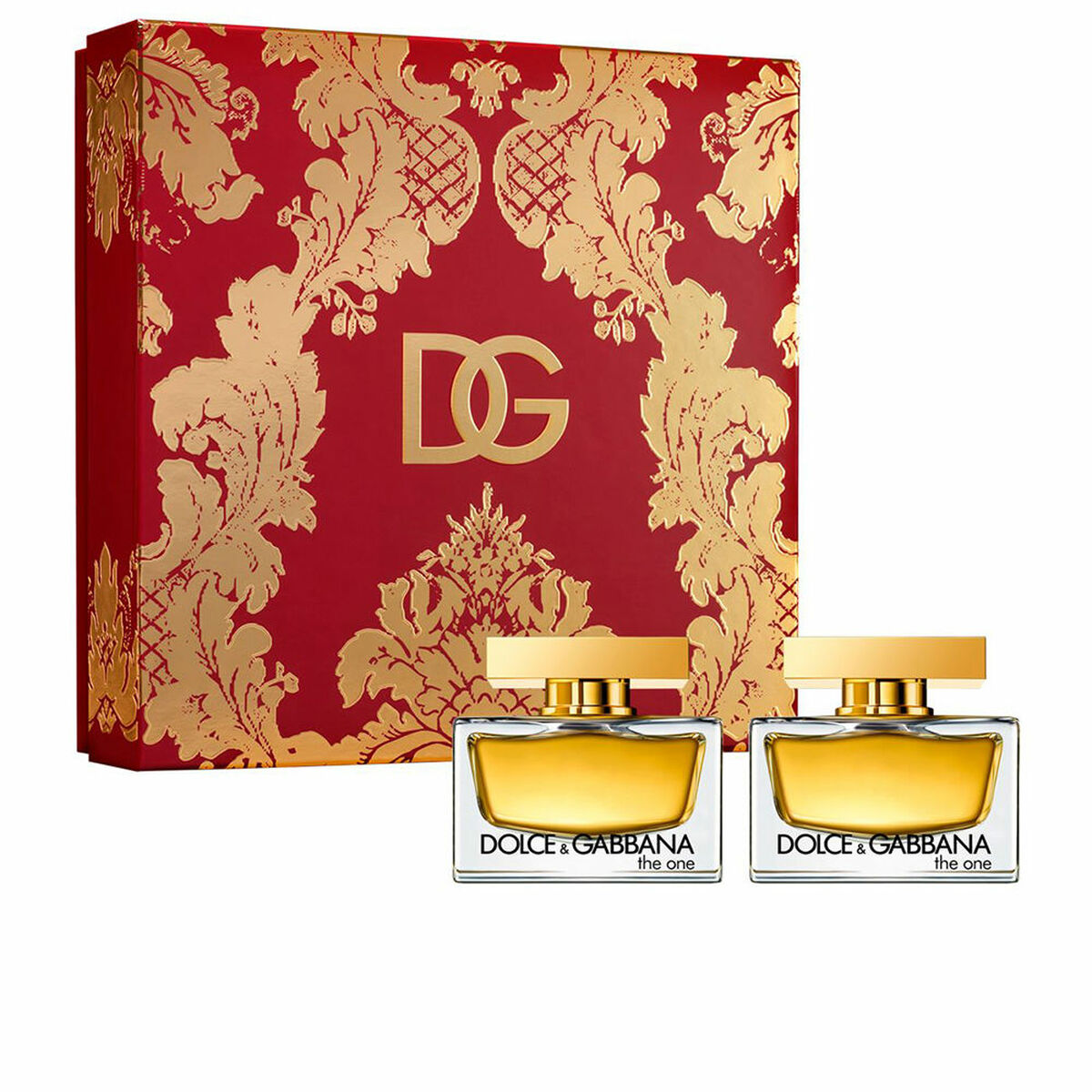 Women's Perfume Set Dolce & Gabbana The One 2 Pieces-0