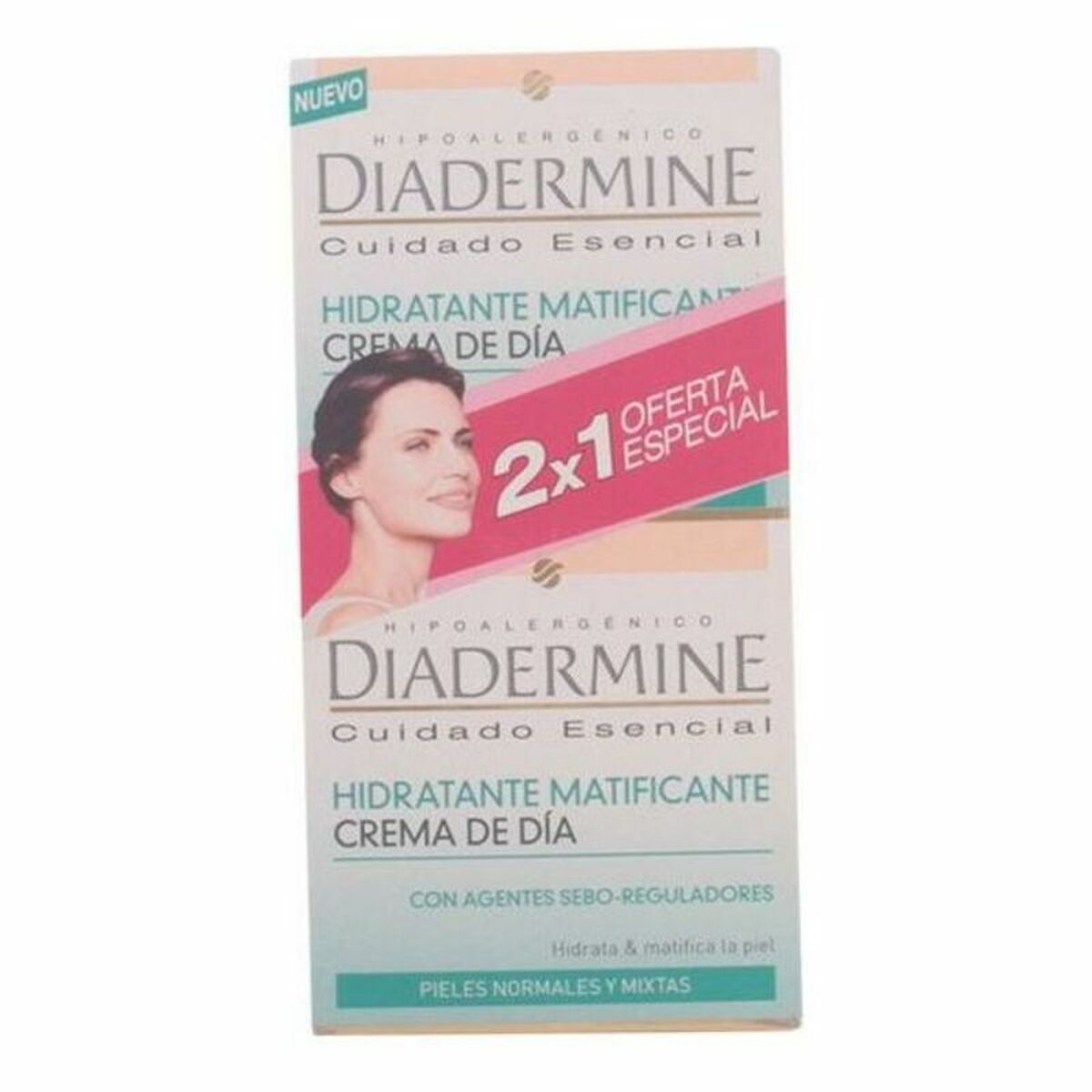 Women's Cosmetics Set Diadermine Matif 2 Pieces-0