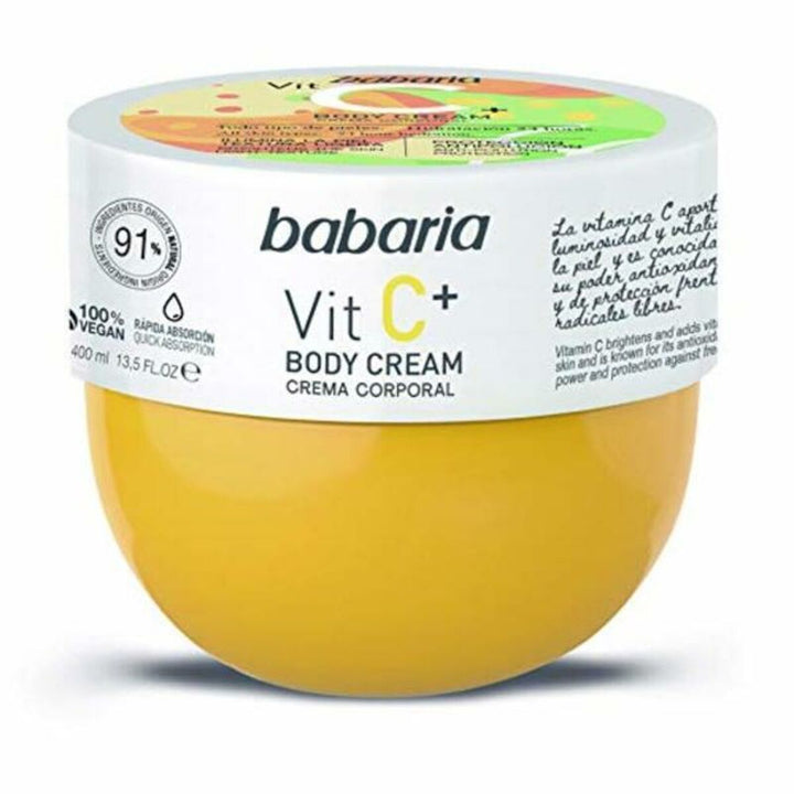 Body Cream Babaria Vitamin C 400 ml-1