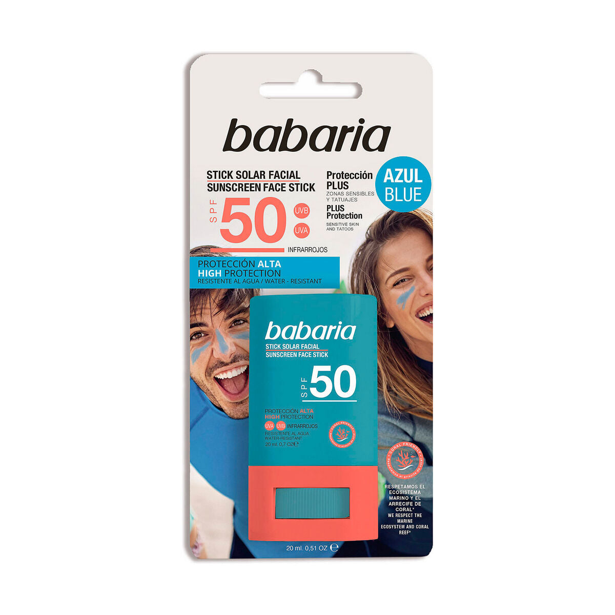 Facial Sun Cream Babaria SOLAR Spf 50 20 g (20 ml)-0