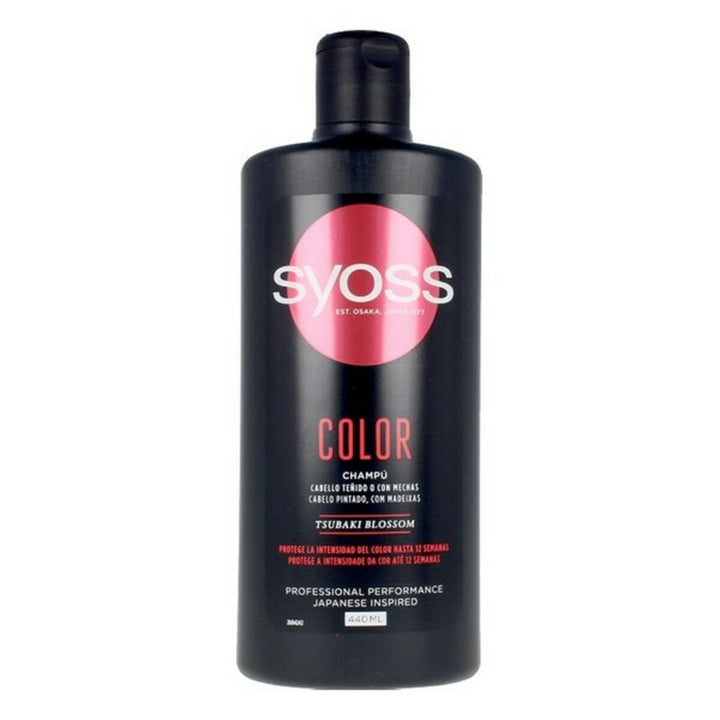 Shampoo for Coloured Hair Color Tech Syoss (440 ml) - Cosmova