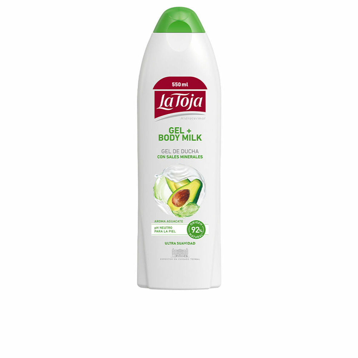 Shower Gel La Toja Gel + Body Milk Avocado (550 ml)-0