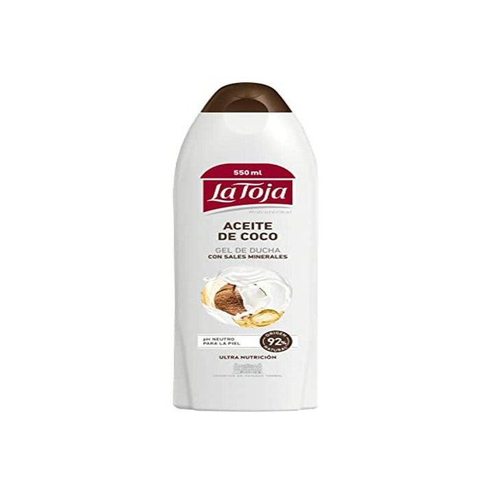 Shower Gel La Toja Coconut oil (550 ml) - Cosmova