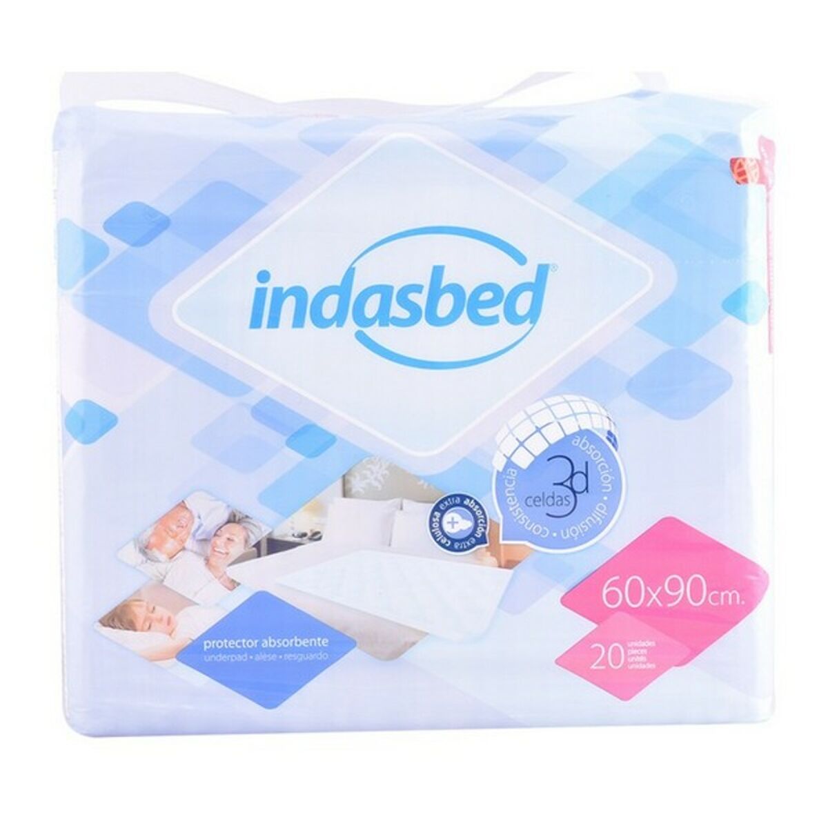 Incontinence Protector Indasbed Indasec 20 Units-0